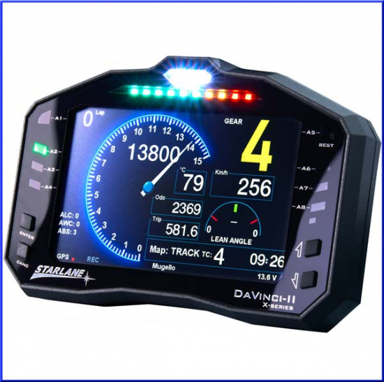 Dashboard Motorrad DaVinci-2 X-Series